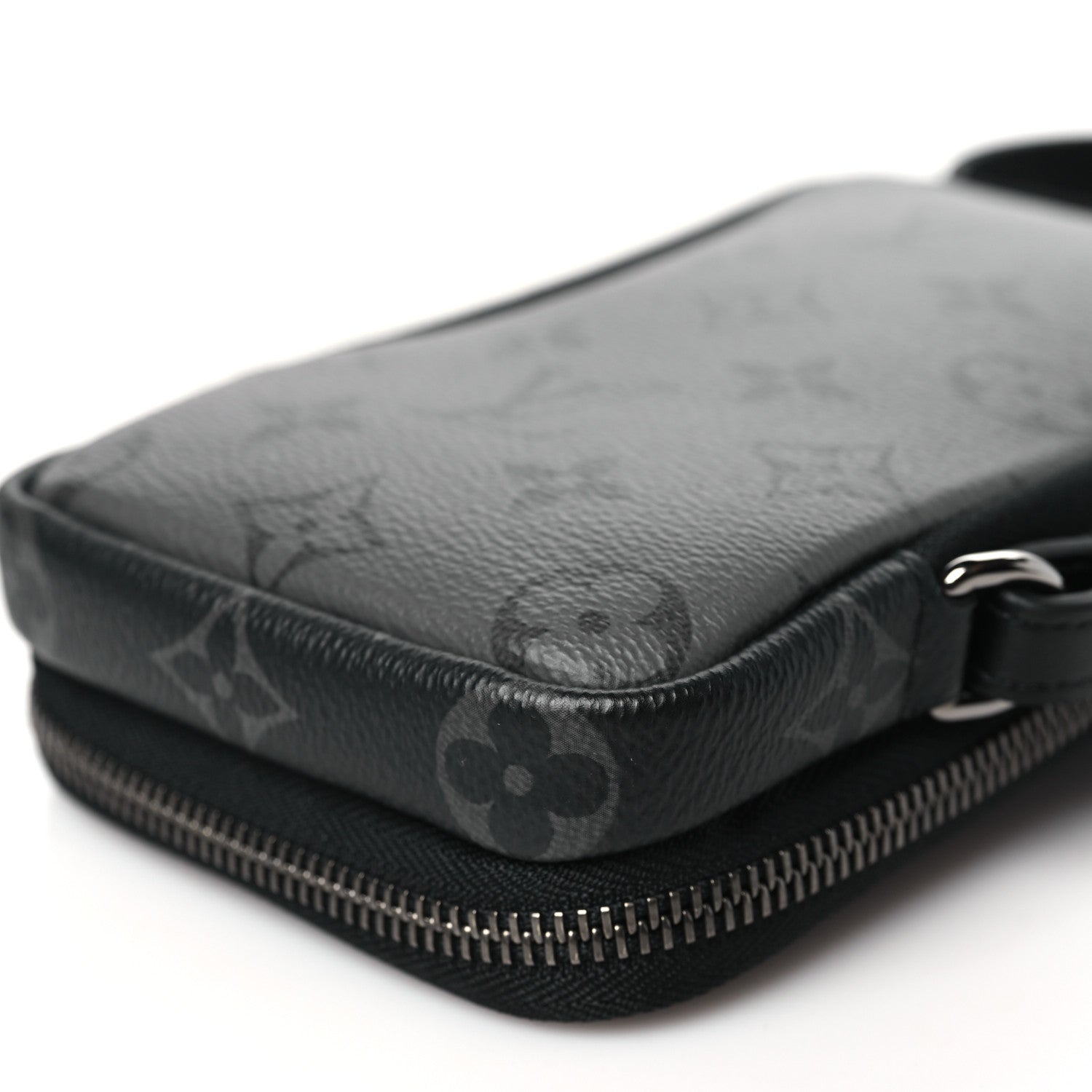 Louis Vuitton Monogram Eclipse Reverse Double Phone Pouch 10 of 10