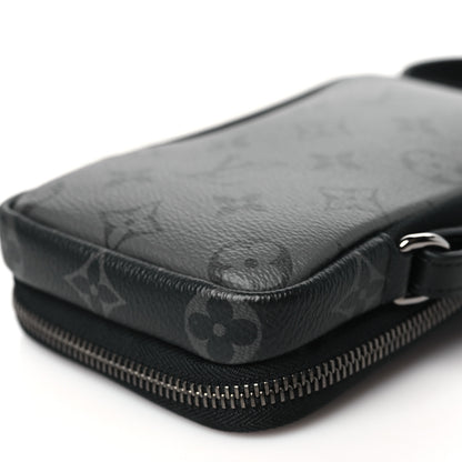 Louis Vuitton Monogram Eclipse Reverse Double Phone Pouch 10 of 10