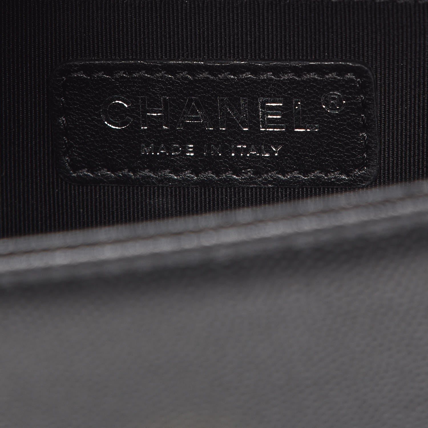 Chanel Caviar Chevron Quilted Small Boy Flap Black 6 of 8