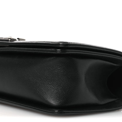 Chanel Caviar Quilted Medium Boy Flap Black 10 of 10