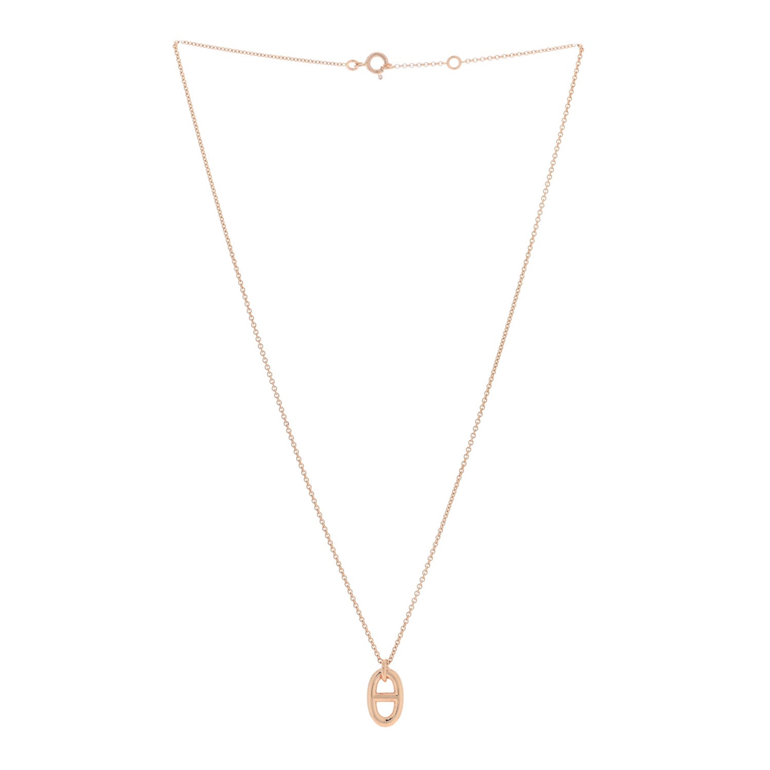 Hermes 18K Rose Gold PM Farandole Pendant Necklace 2 of 6