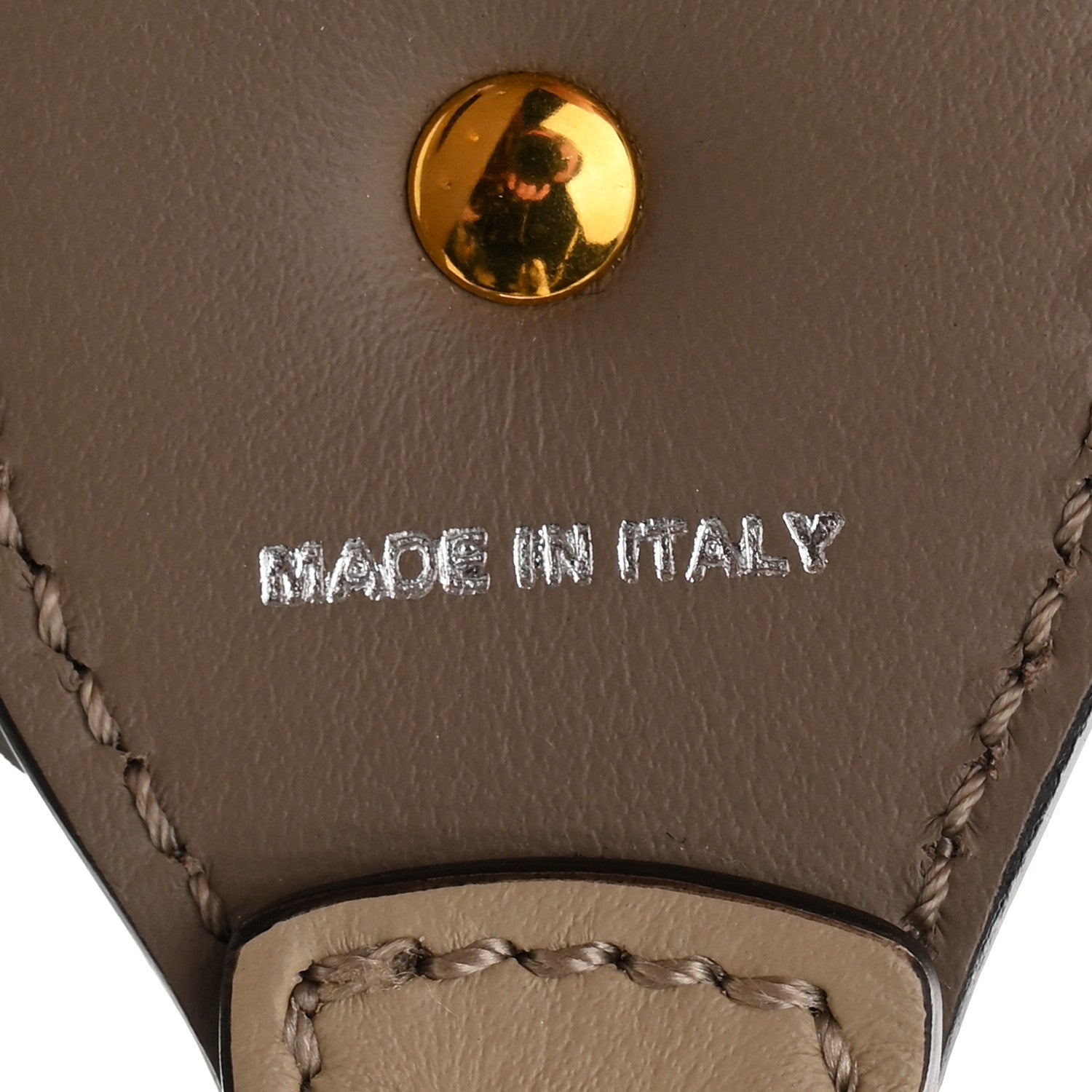 小物 user_f0715a6f Fendi Vitello Dolce Flowerland Bi-Color Studded Strap You Tortora