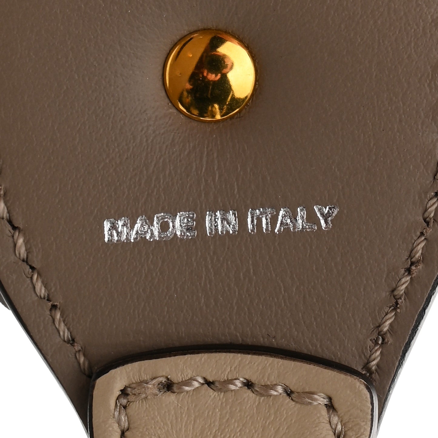 Vitello Dolce Flowerland Bi-Color Studded Strap You Tortora Multicolor