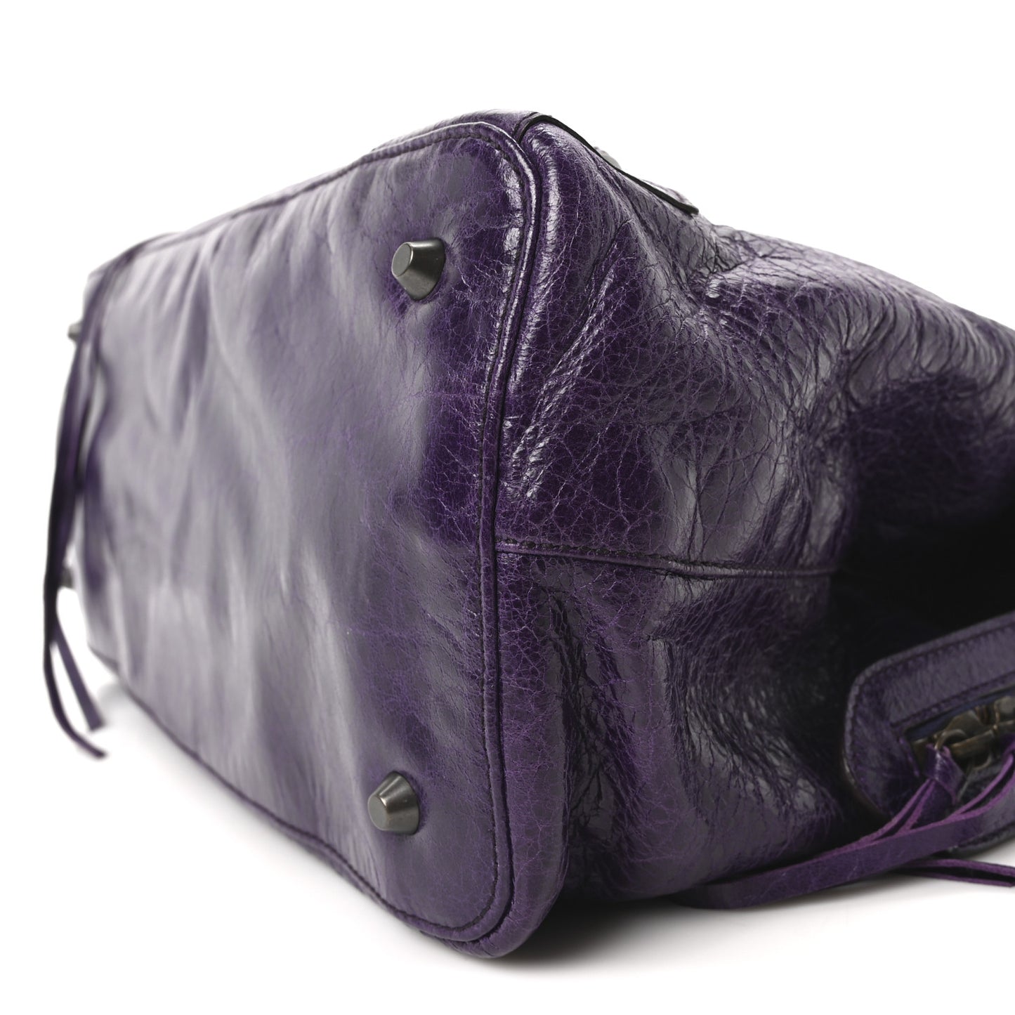 Agneau Classic Hardware Step Violet