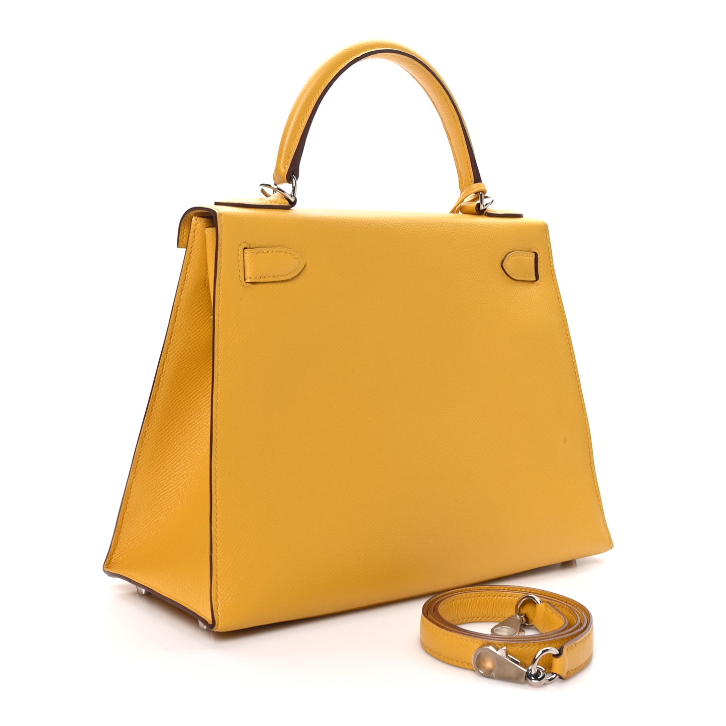 Epsom Kelly Sellier 28 Jaune Ambre