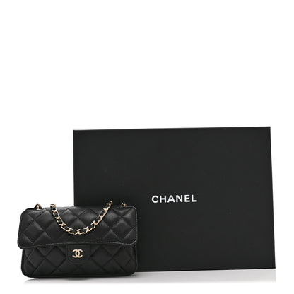 Chanel Caviar Fabric Graffiti Foldable Tote Bag With Chain Black Multicolor 19 of 19