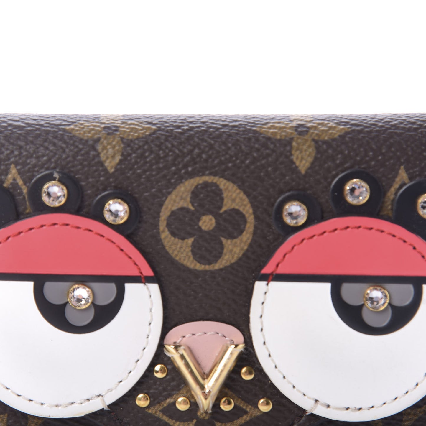Monogram Valentines Bird Victorine Wallet
