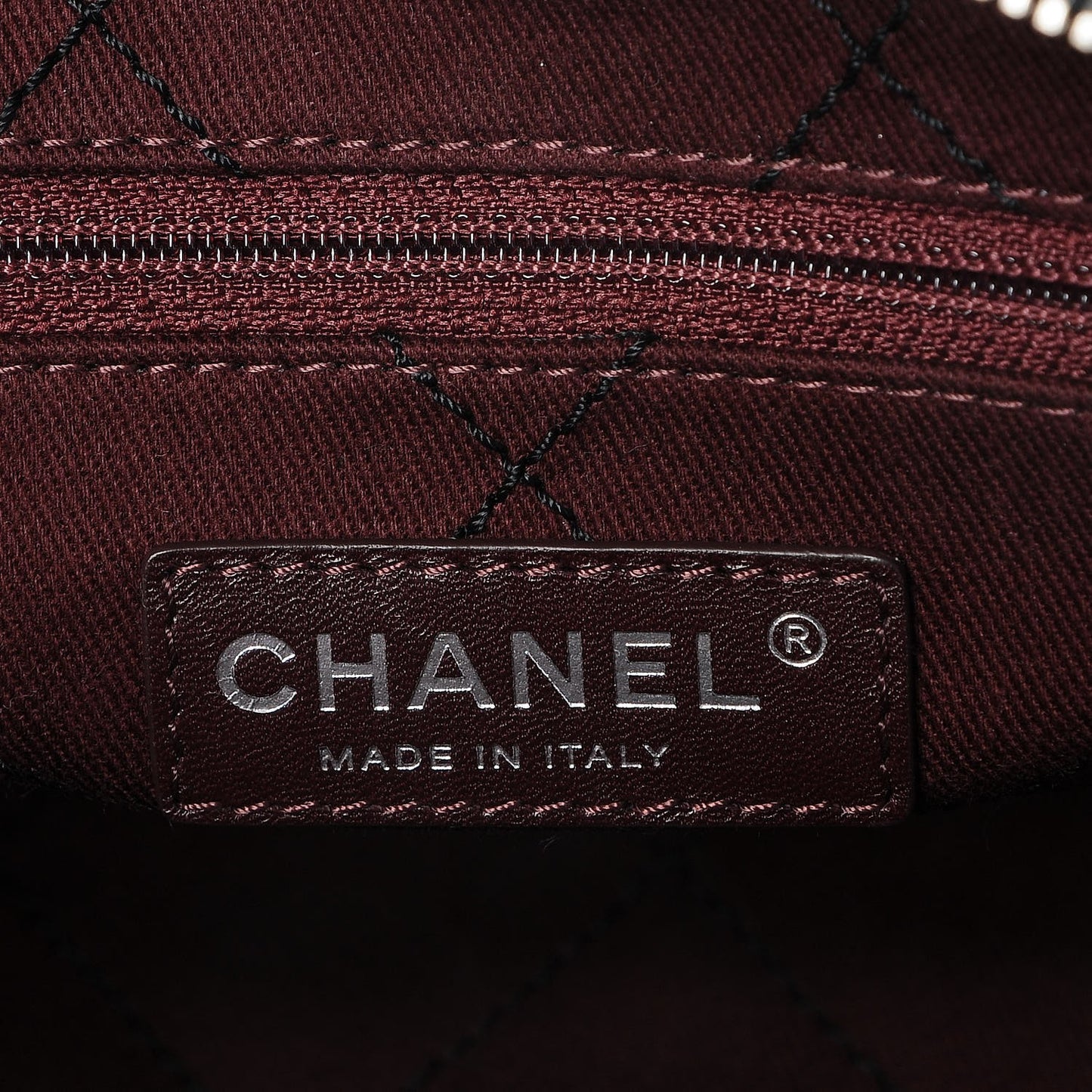Caviar Quilted Small Deauville Bowling Bag Black