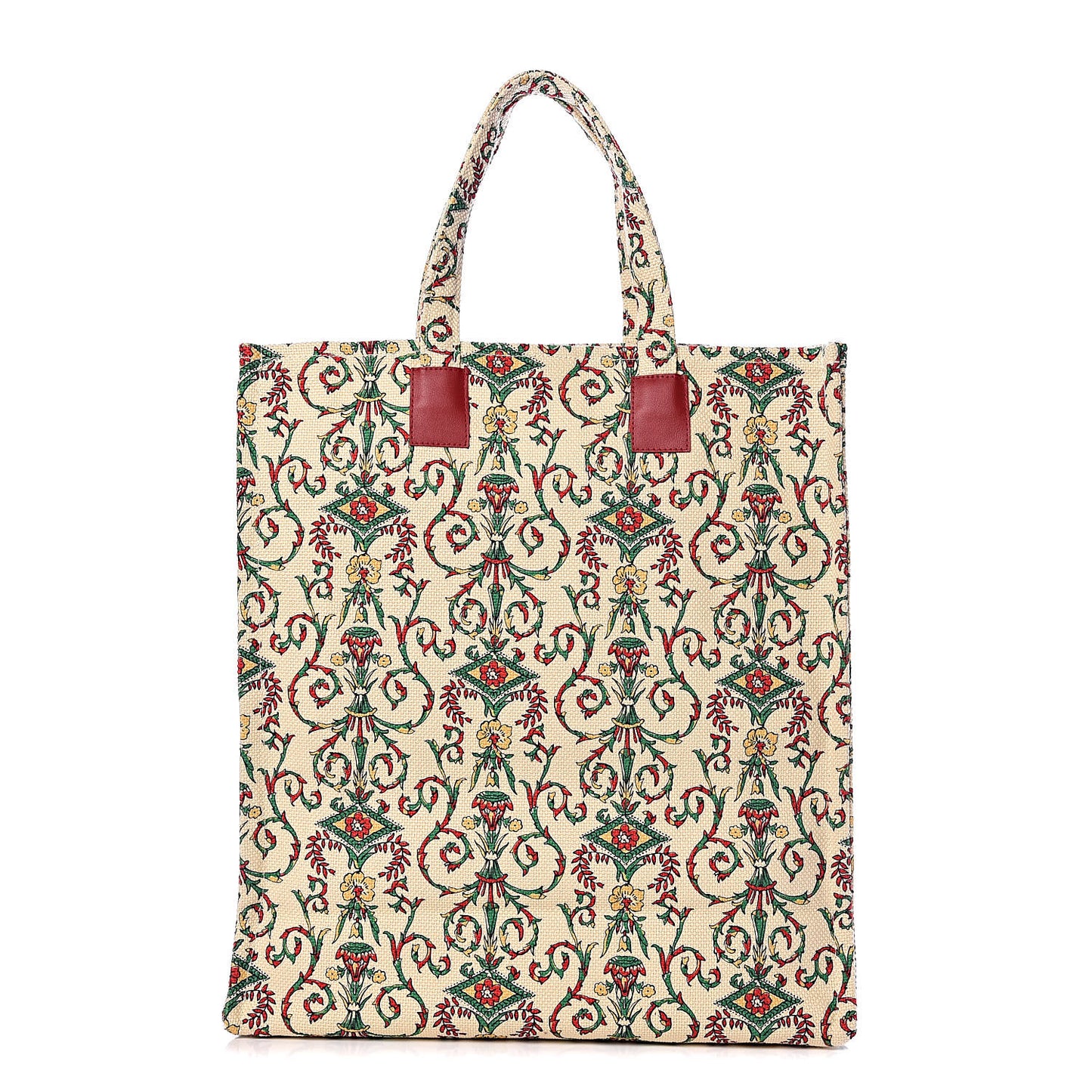 Canvas Garden Store Floral Vertical Tote Multicolor