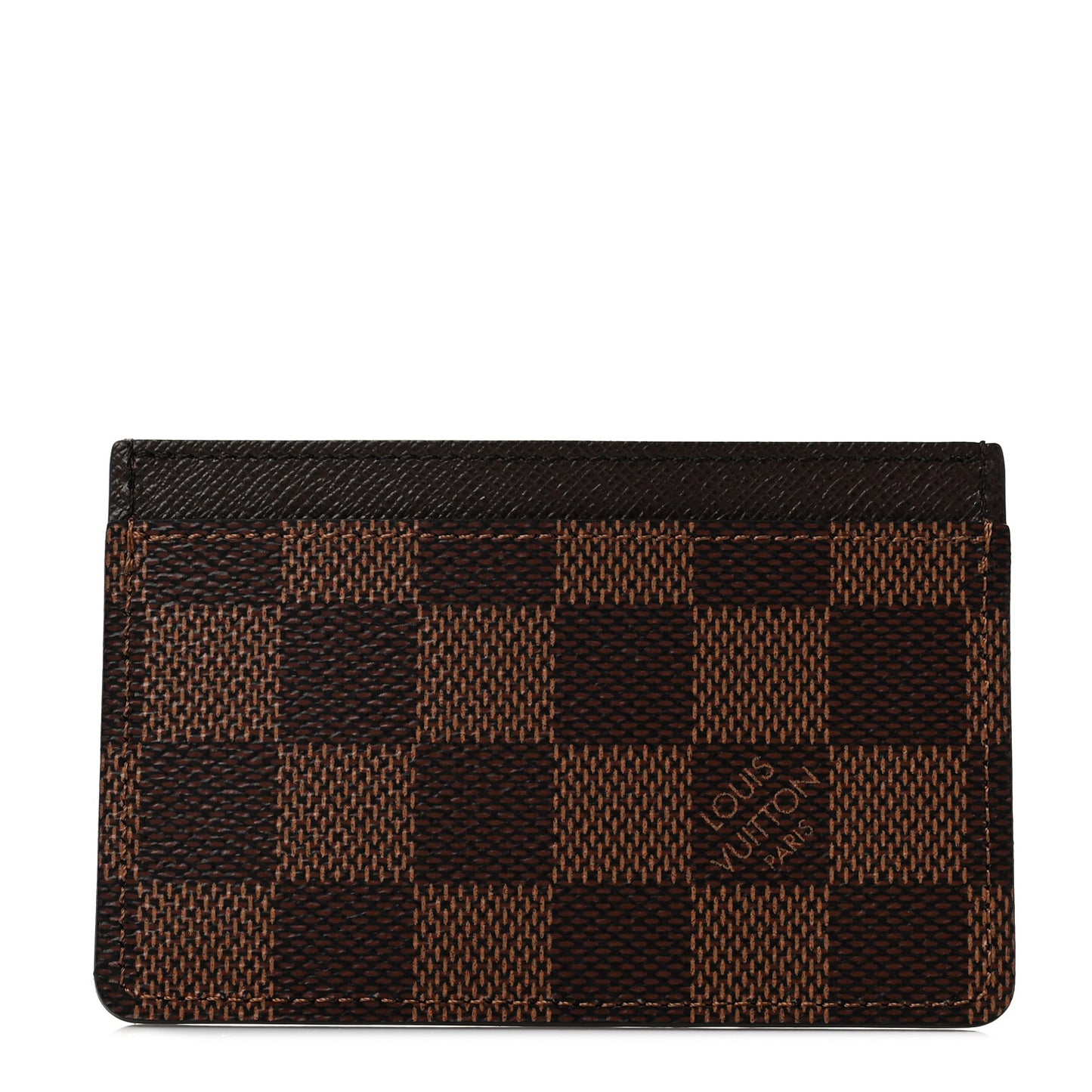 Damier Ebene Card Holder
