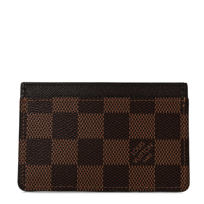 Louis Vuitton Damier Ebene Card Holder 1 of 9