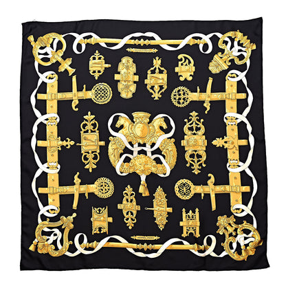 Hermes Silk Ferronnerie Scarf 90 1 of 4