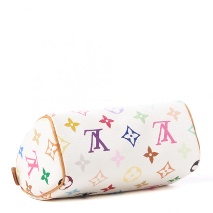 Louis Vuitton Monogram Multicolor Mini Sac HL Speedy White 3 of 7