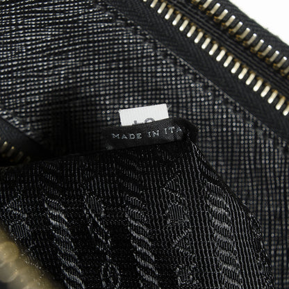Prada Saffiano Lux Large Double Zip Tote Nero Black 8 of 10