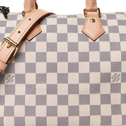 Louis Vuitton Damier Azur Speedy Bandouliere 25 8 of 11