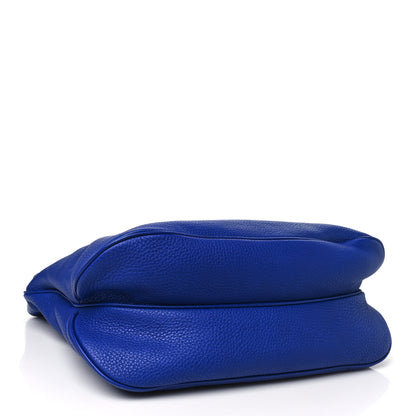 Salvatore Ferragamo Calfskin Gancini Hobo Blue 4 of 11