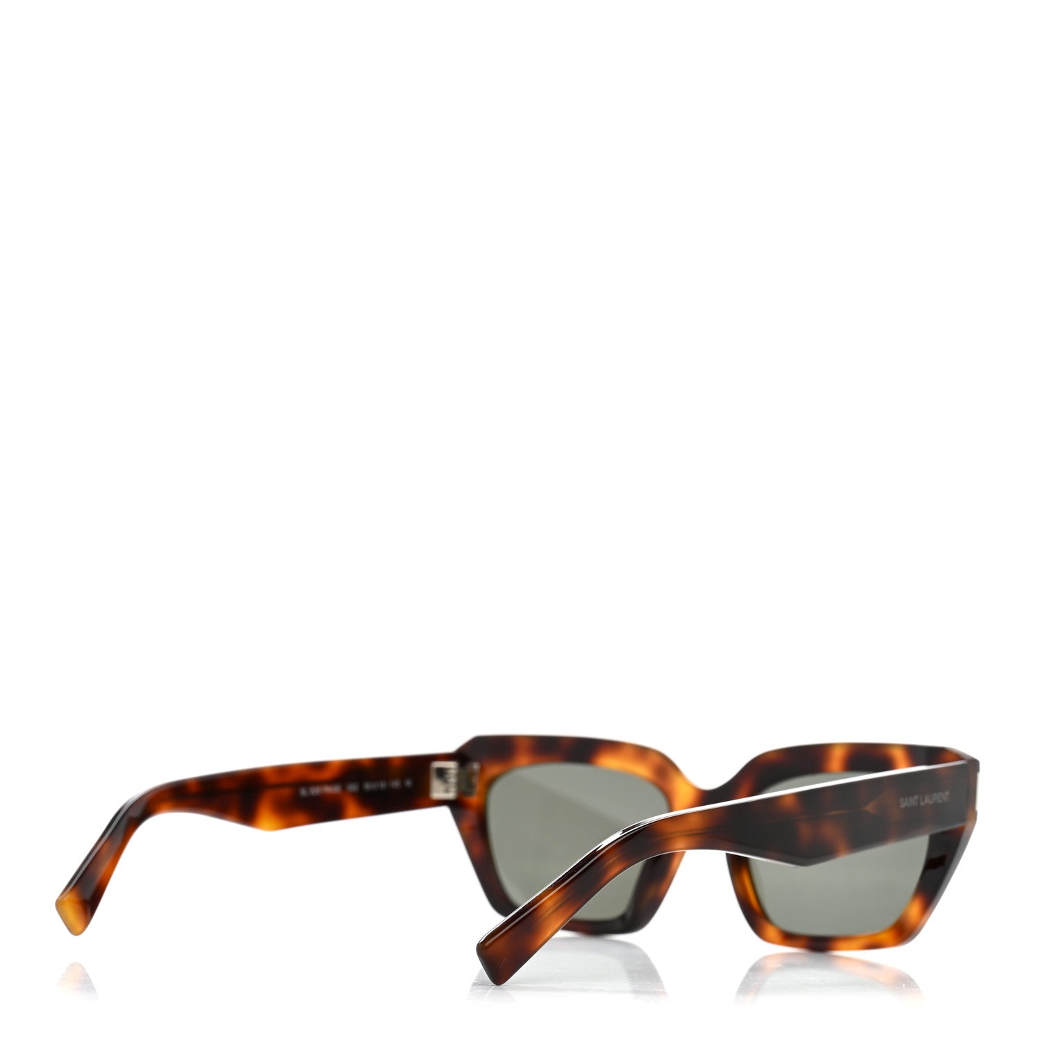 Saint Laurent Acetate Page SL 826 Sunglasses Tortoise 4 of 8