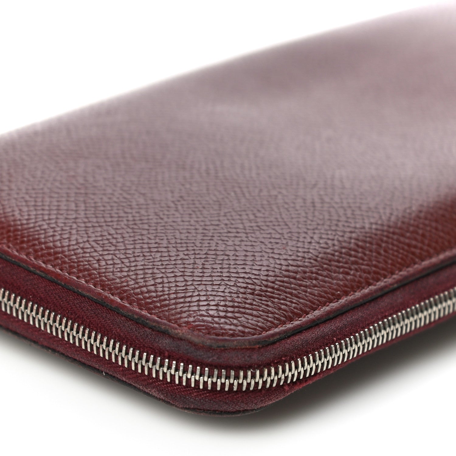 Hermes Epsom Silk'In Wallet Bordeaux 14 of 20