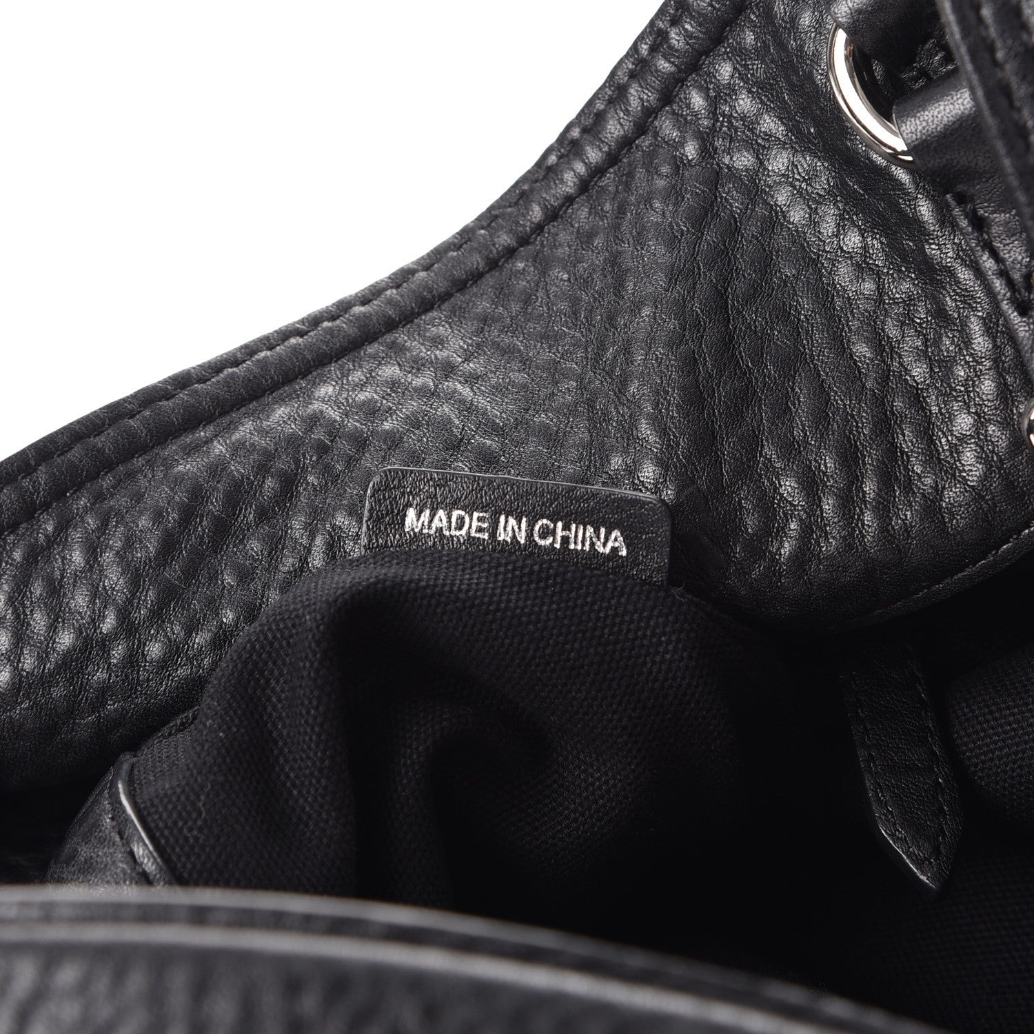 Burberry Calfskin Studded Medium Susanna Hobo Black 7 of 9