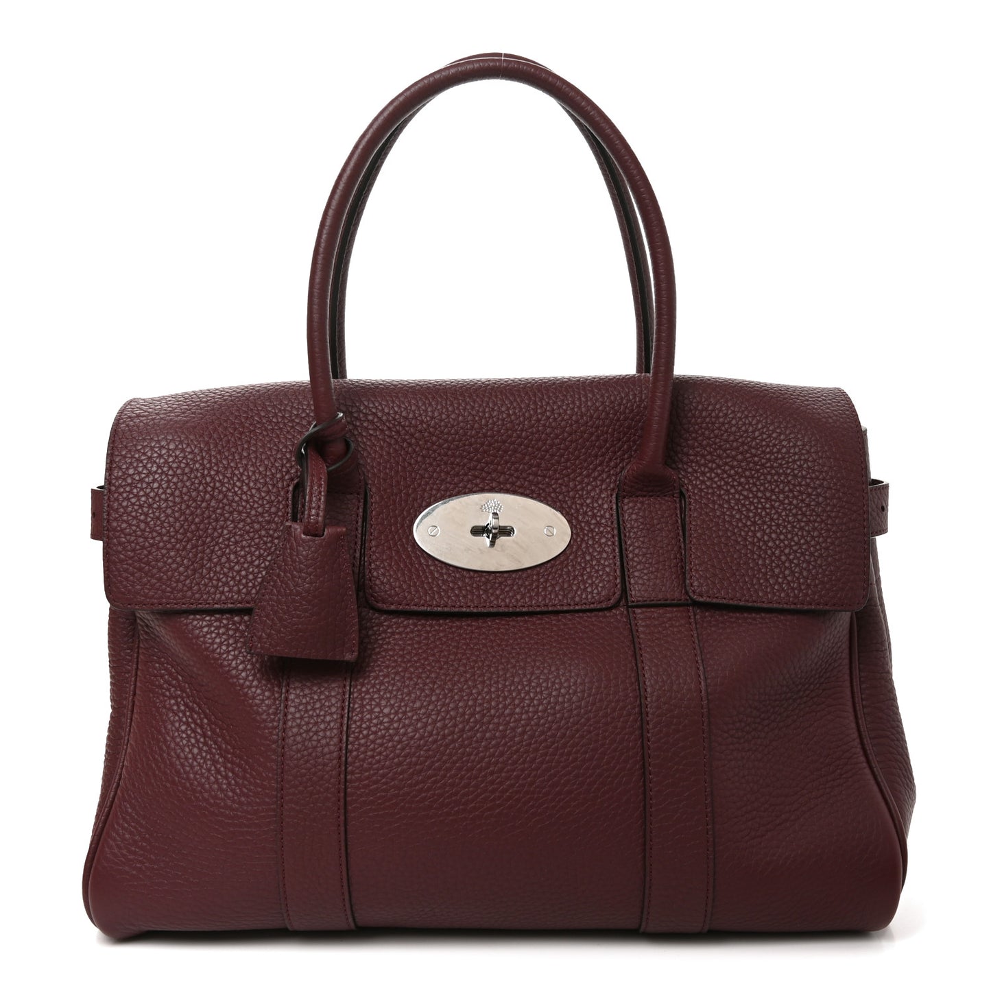 Grain Vegetable Tanned Calfskin Bayswater Oxblood