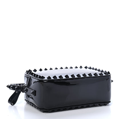 Valentino Garavani Patent Calfskin Rockstud Camera Crossbody Bag Black 3 of 4