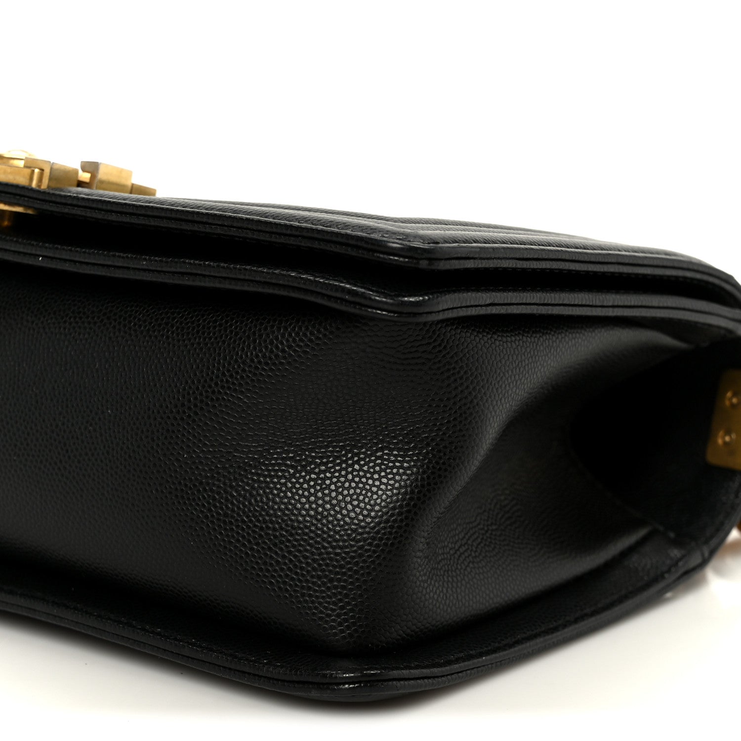 Chanel Caviar Quilted Medium Boy Flap Black 10 of 10