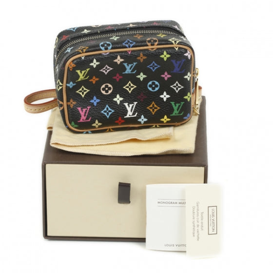 Monogram Multicolor Trousse Wapity Black