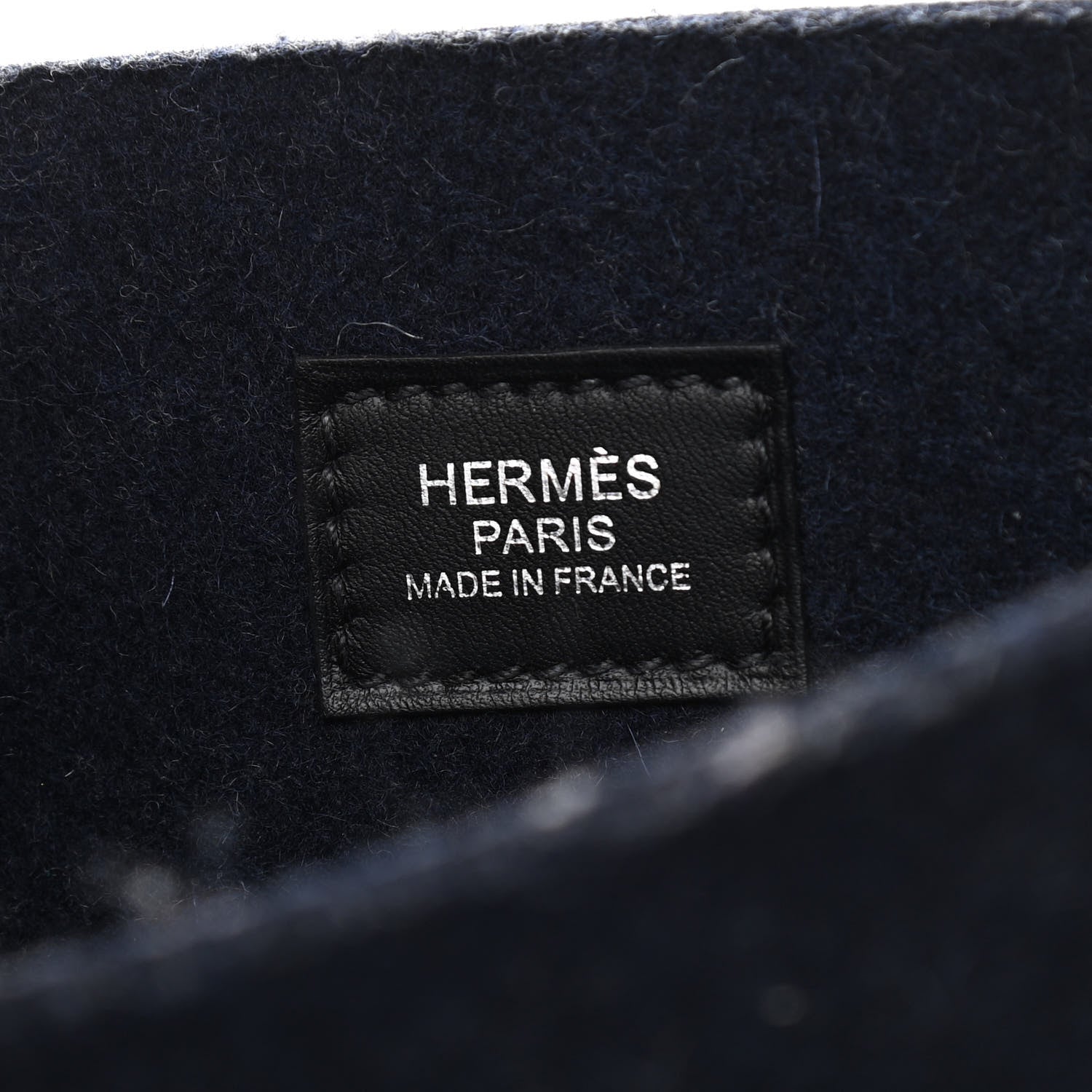 Hermes Swift Sangle Wooly Evelyne PM Bleu Nuit Black 6 of 10