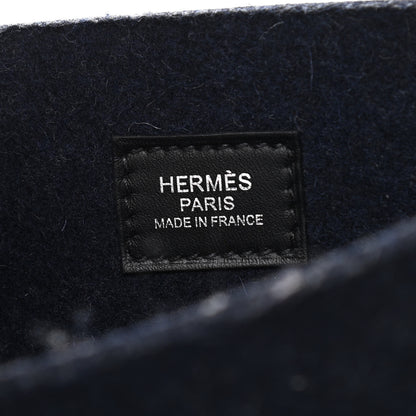 Hermes Swift Sangle Wooly Evelyne PM Bleu Nuit Black 6 of 10