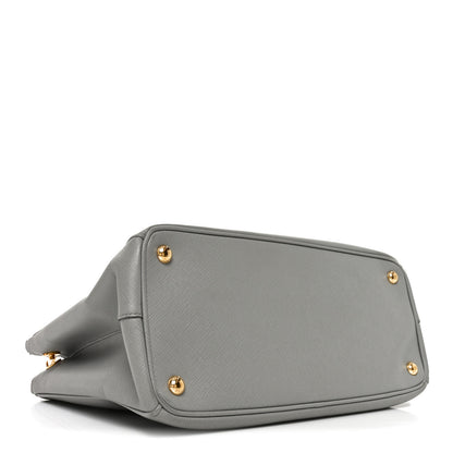 Prada Saffiano Medium Galleria Double Zip Tote Marmo 4 of 9