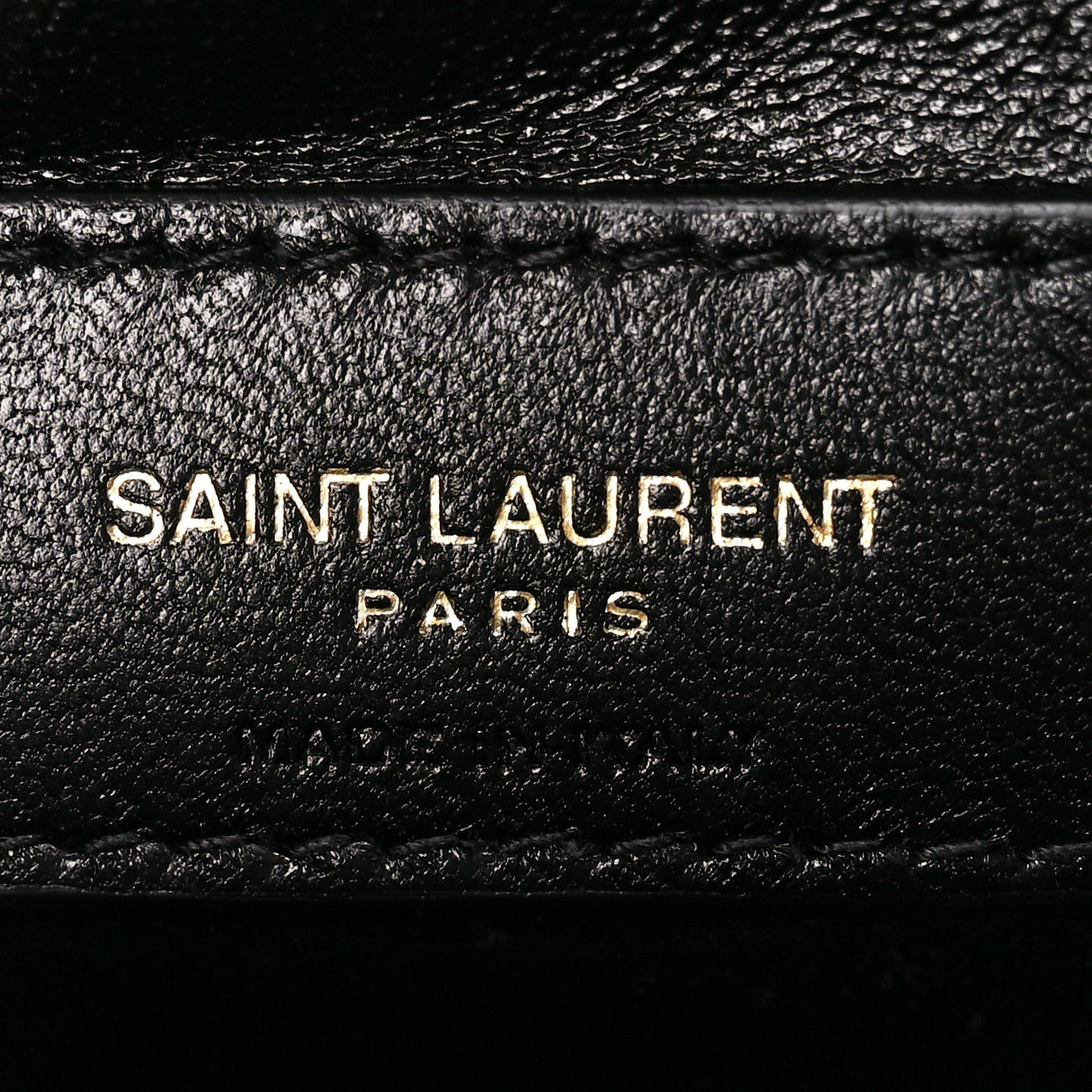 Lambskin Matelasse Monogram June Box Bag Black