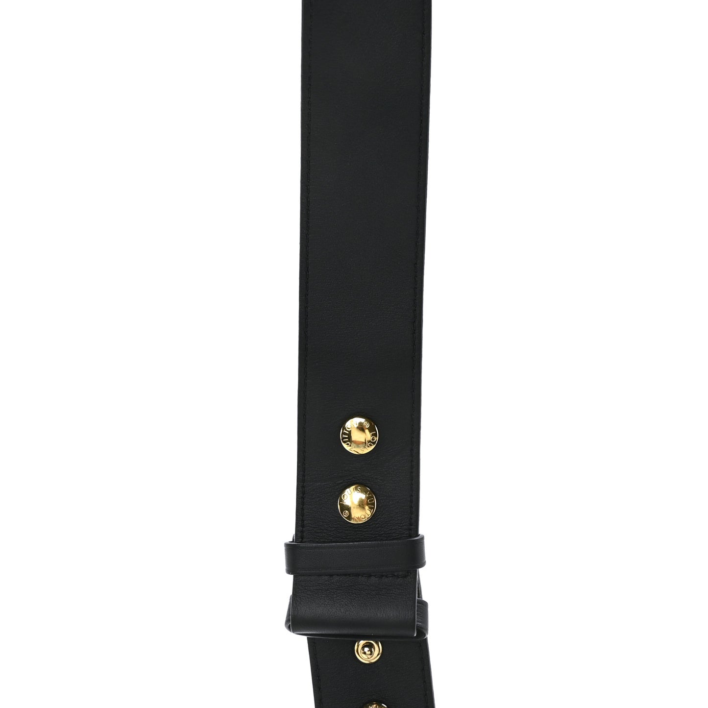 Monogram Adjustable Bandouliere Shoulder Strap Black