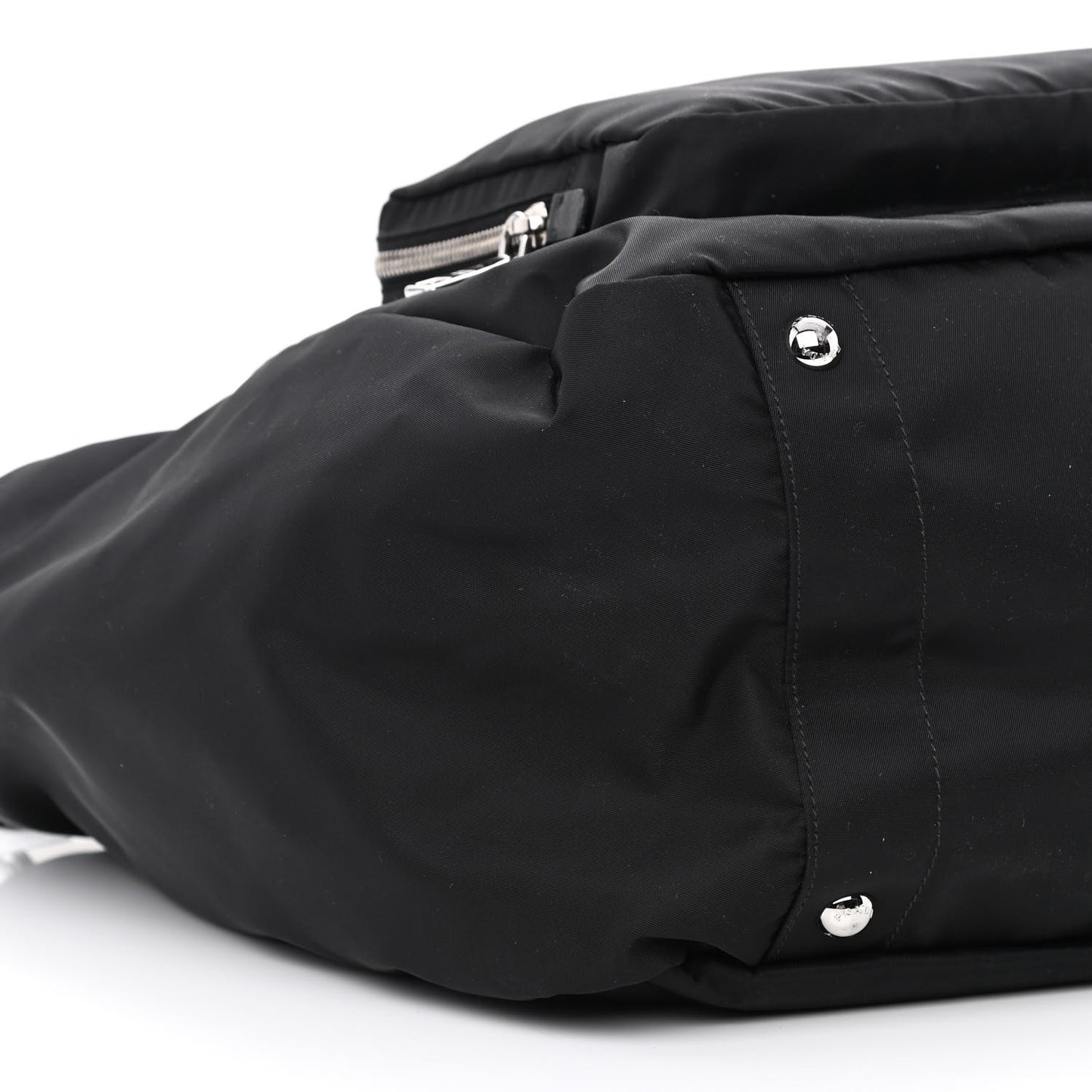 Nylon Vela Baby Bag Black