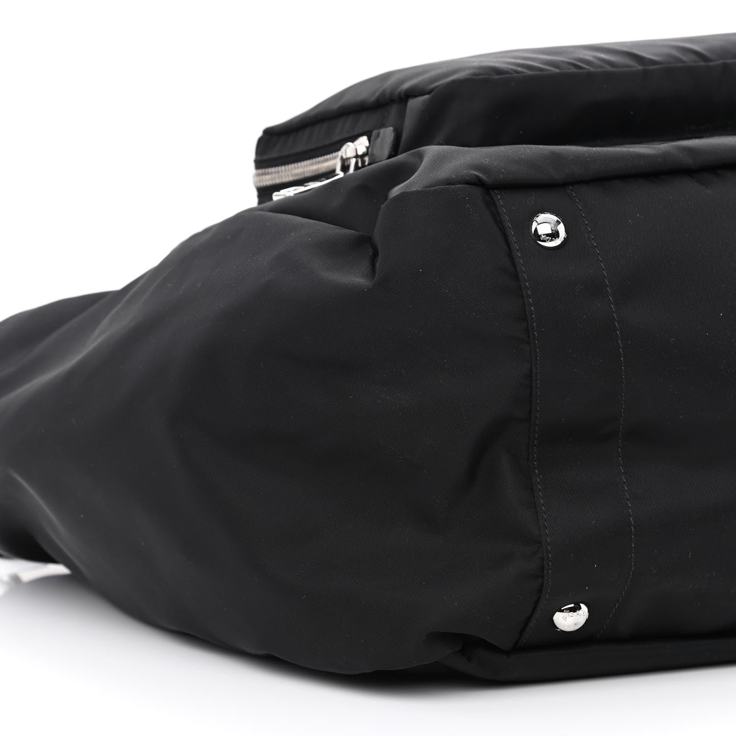 Prada Nylon Vela Baby Bag Black 12 of 13