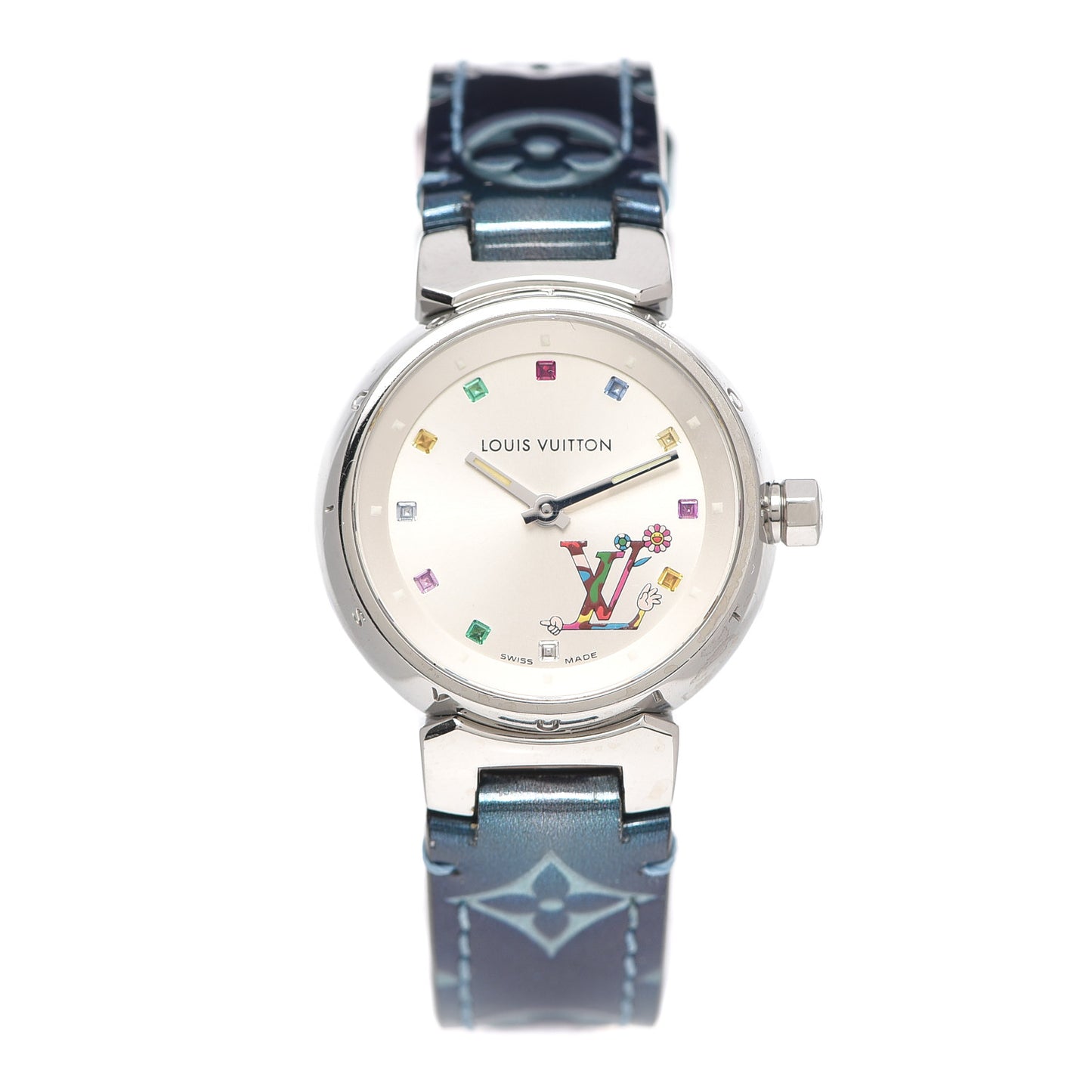 Stainless Steel Vernis 28mm Tambour Murakami Quartz Watch