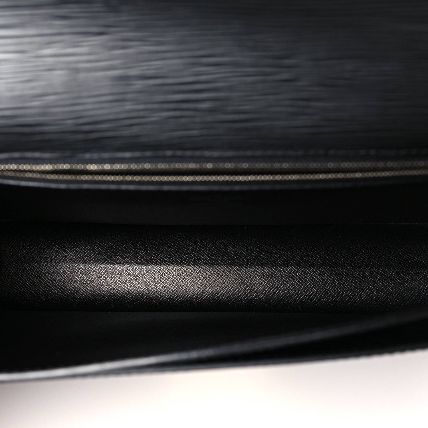 Louis Vuitton Epi Pochette Sellier Dragonne Clutch Black 5 of 8