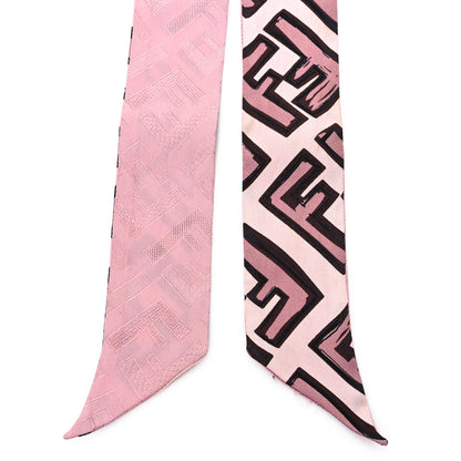 Fendi Silk Wrappy Bandeau Pink 2 of 4