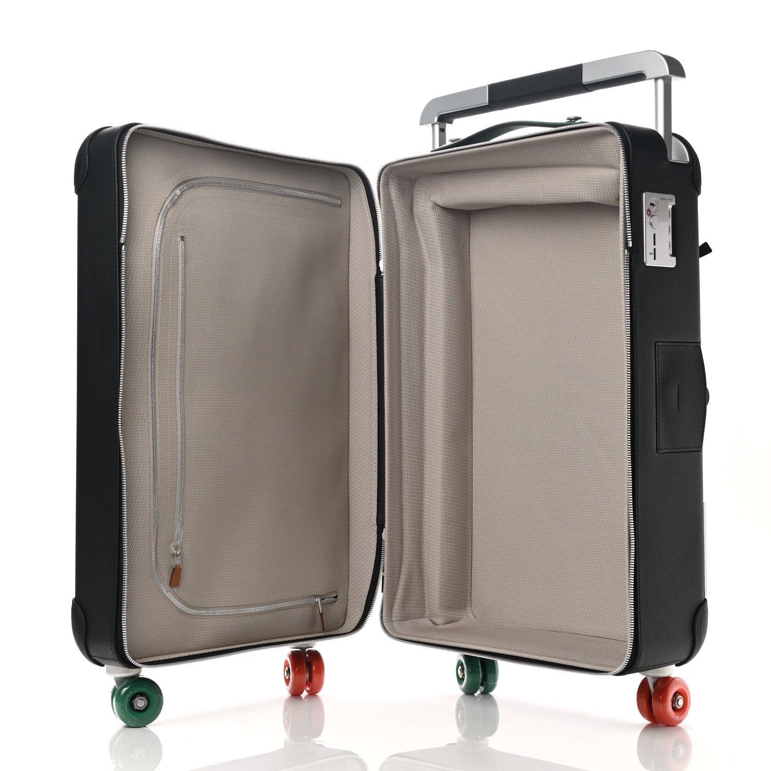 Hermes Militaire Sport Canvas Taurillon Regate R.M.S. Trolley Case Luggage 5 of 11