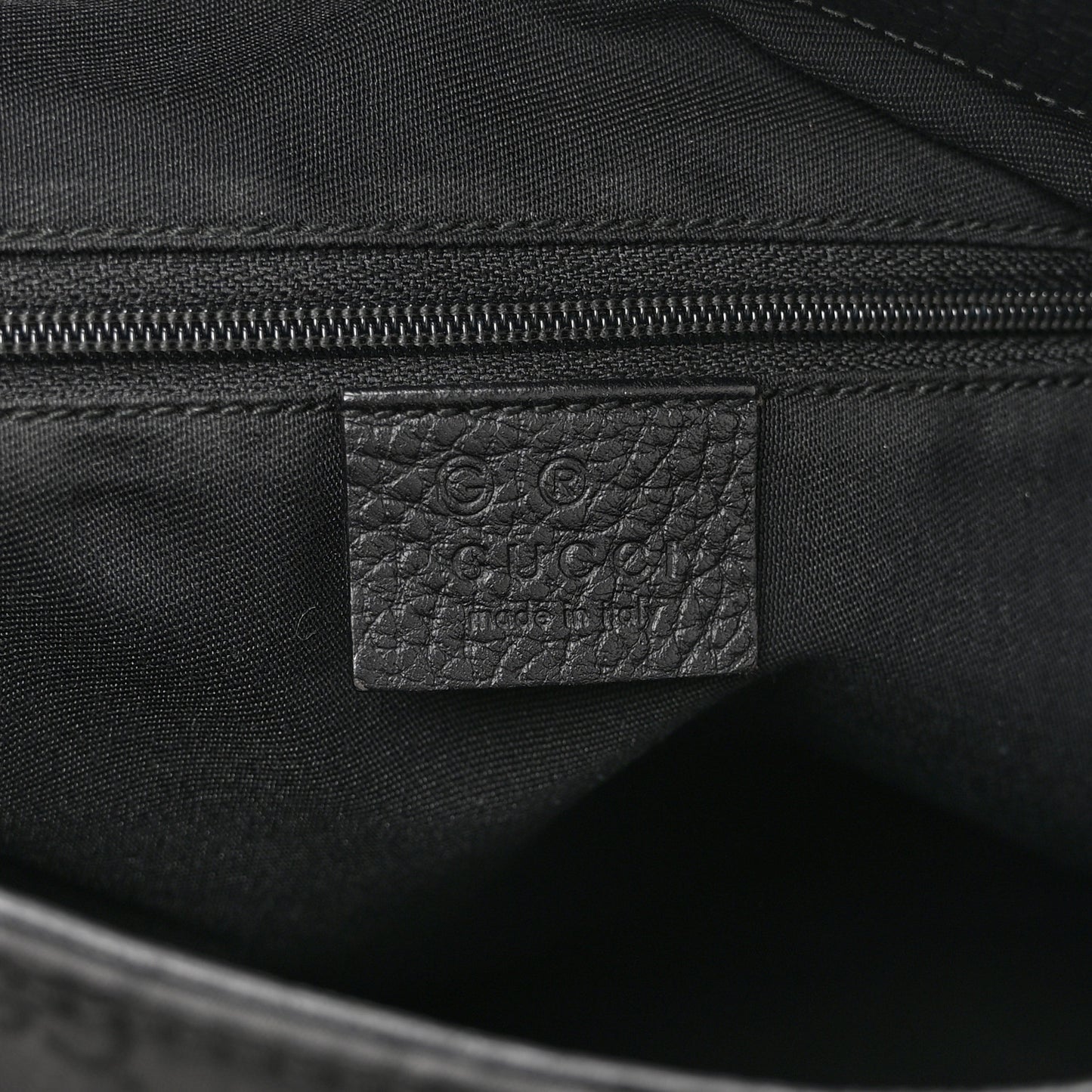 Monogram Shoulder Bag Black