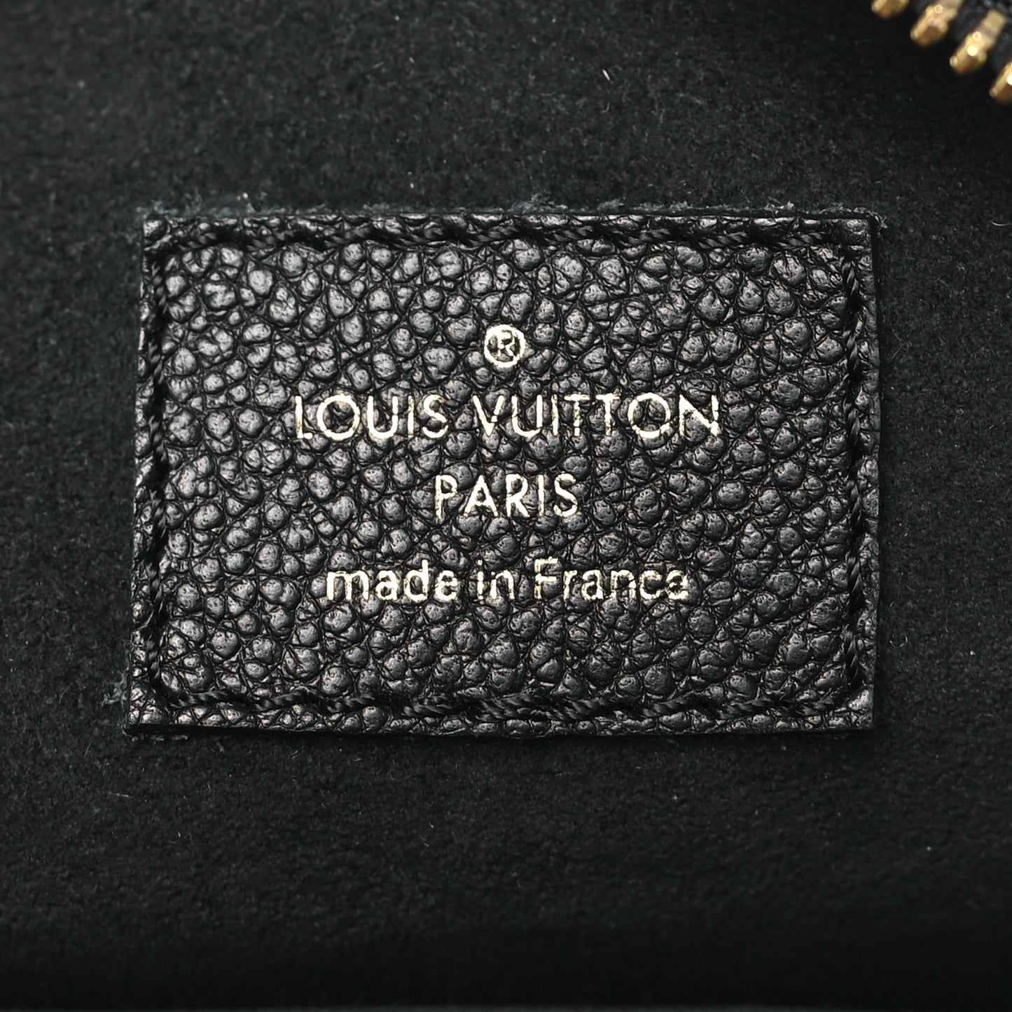 LOUIS VUITTON Empreinte Boite Chapeau Souple MM Black