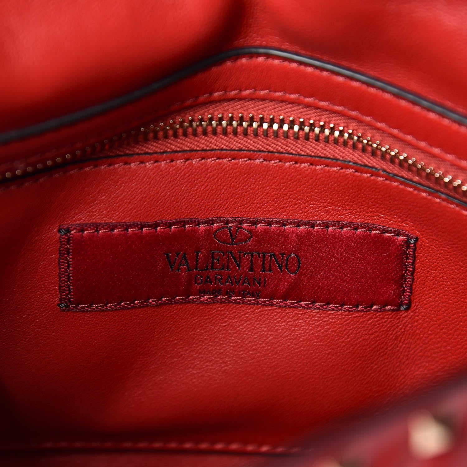 Valentino Garavani Nappa Medium Rockstud Spike Shoulder Bag Rosso Valentino 6 of 10