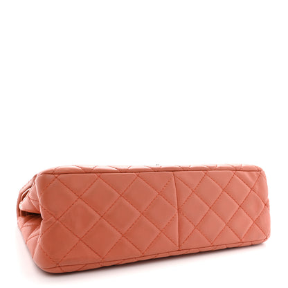 Chanel Lambskin Quilted 2.55 Reissue 227 Flap Orange 4 of 11