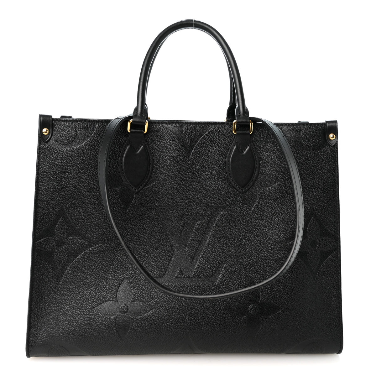 Louis Vuitton Empreinte Monogram Giant Onthego MM Black 1 of 9