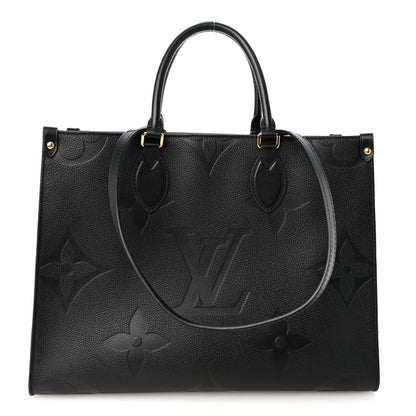 Louis Vuitton Empreinte Monogram Giant Onthego MM Black 1 of 9