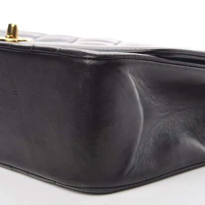 Chanel Lambskin Quilted Medium Single Flap Black 6 of 12
