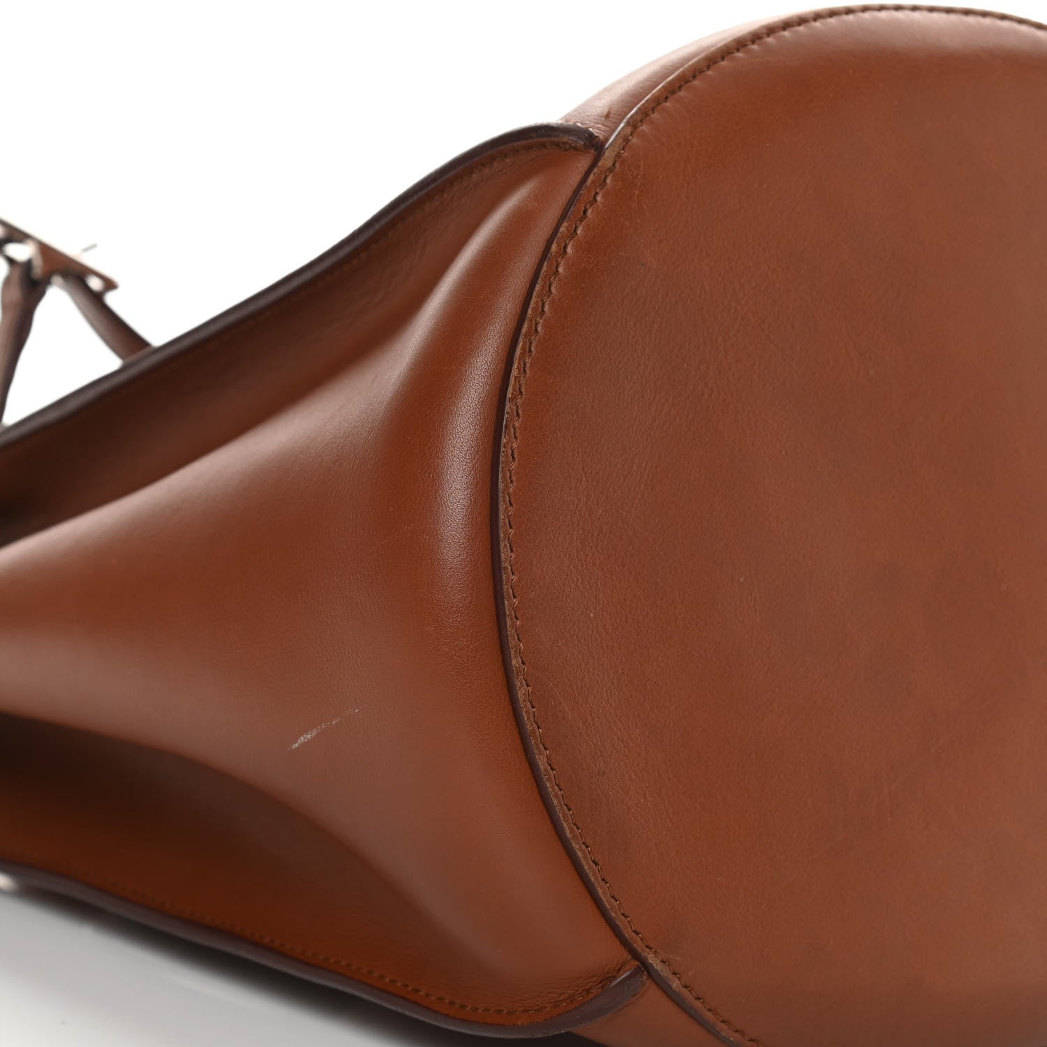 Celine Smooth Calfskin Long Strap Big Bucket Bag Tan 8 of 22