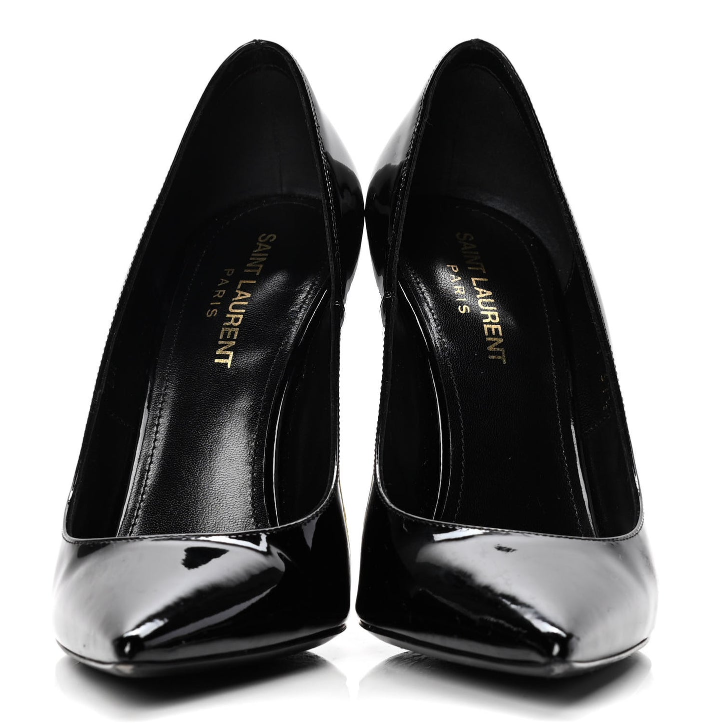 Patent Opyum 110 Pumps 37.5 Black Gold