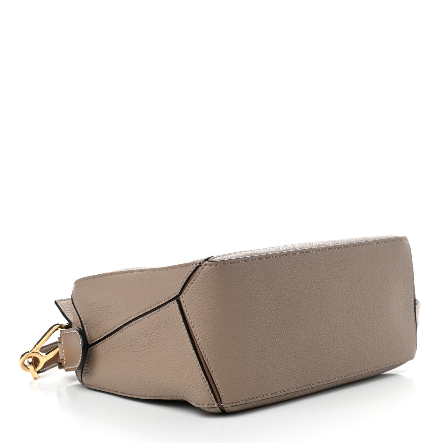 Loewe Grained Calfskin Small Puzzle Bag Sand Mink 4 of 9