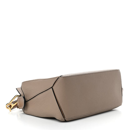 Loewe Grained Calfskin Small Puzzle Bag Sand Mink 4 of 9