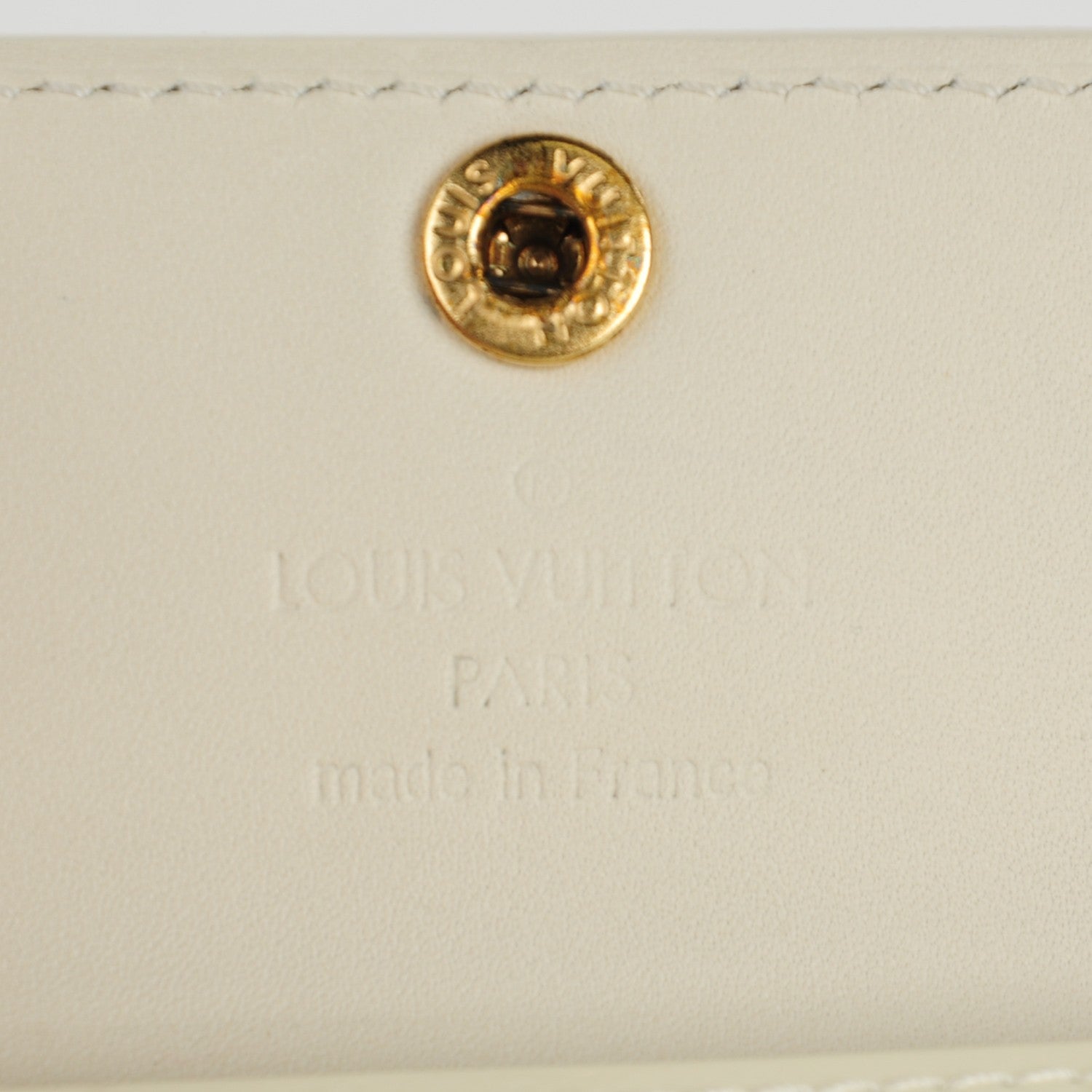 Louis Vuitton Vernis Elise Wallet Perle 6 of 8